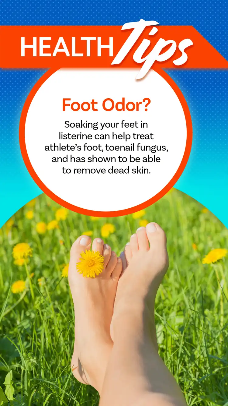 Health Tips  Foot Odor