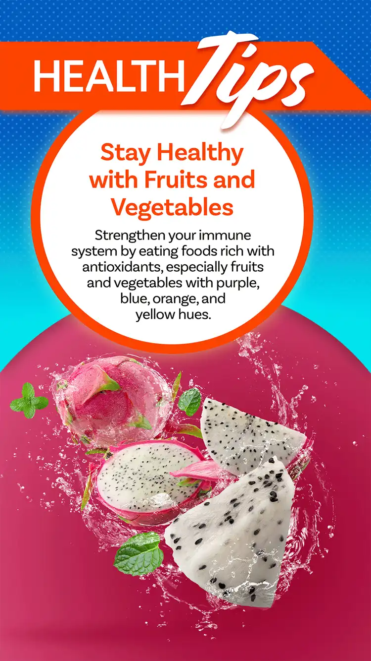 Health Tips  Fruits Veggies