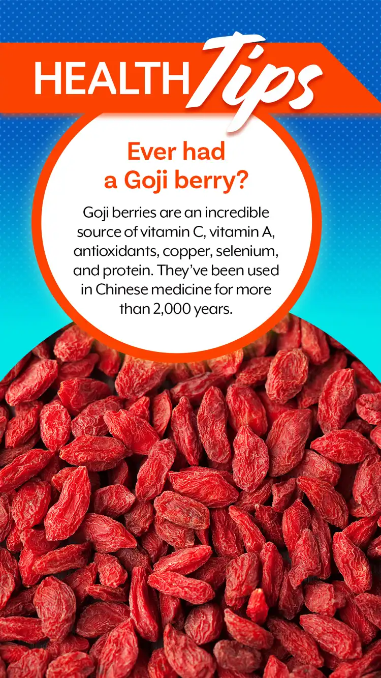 Health Tips  Goji Berry