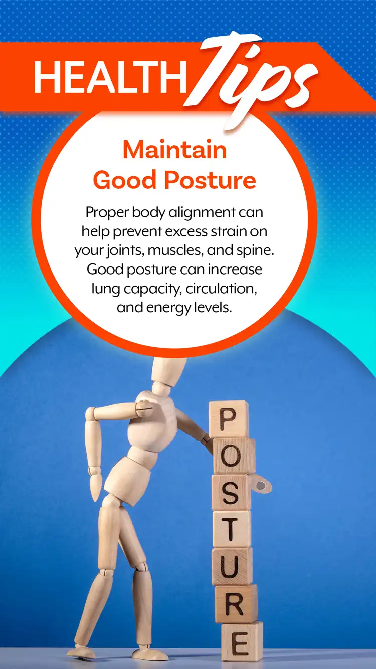 Health Tips  Good Posture