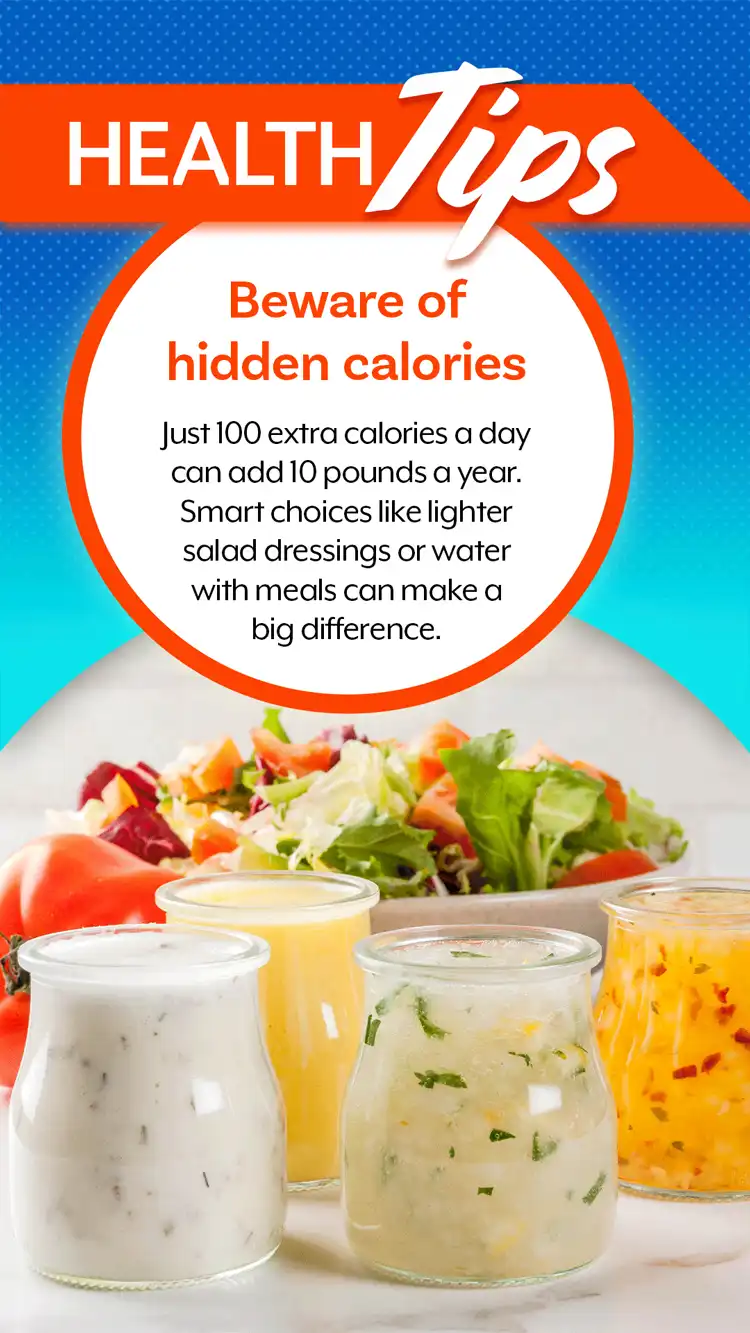 Health Tips  Hidden Calories