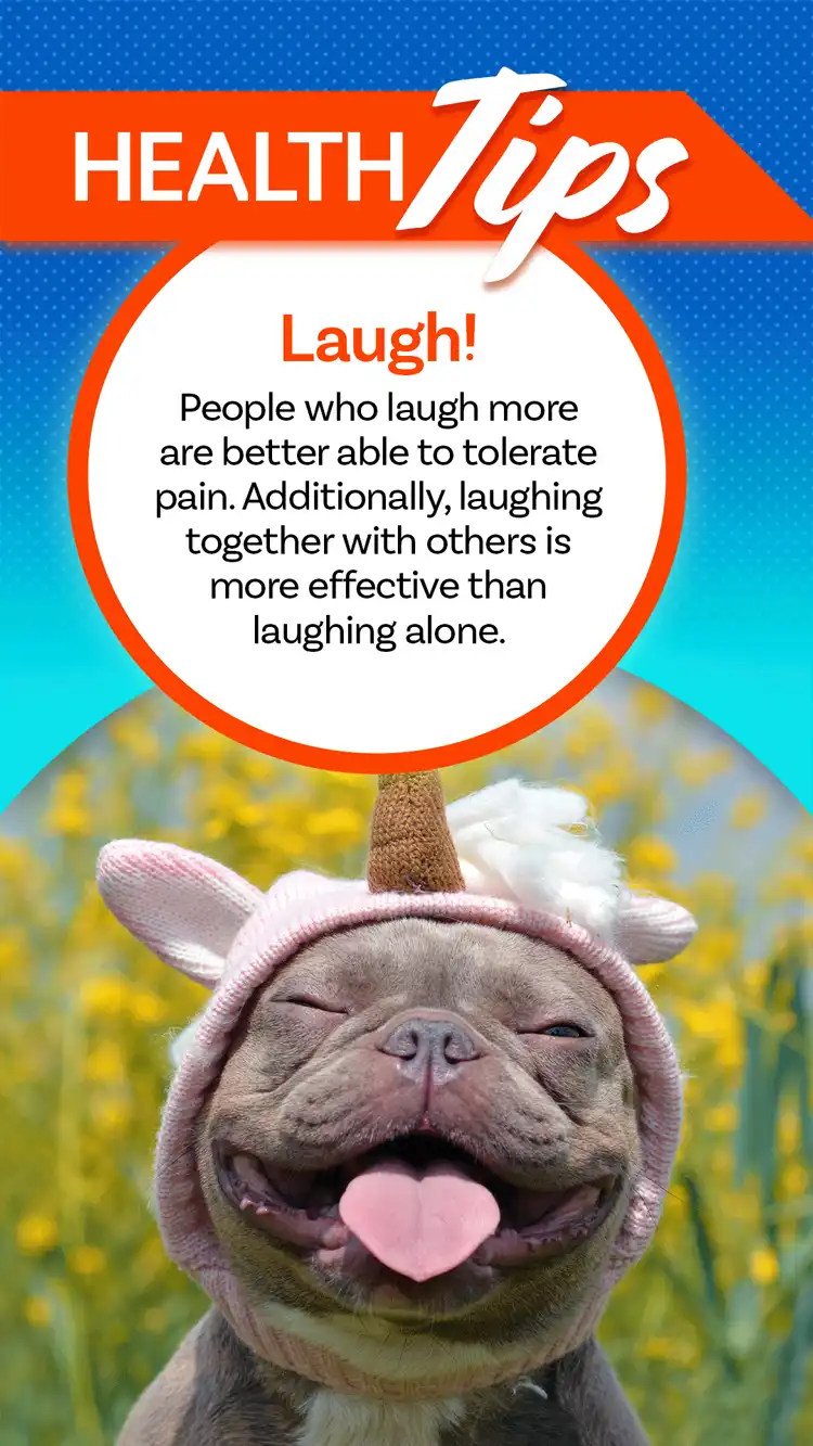 Health Tips  Laugh