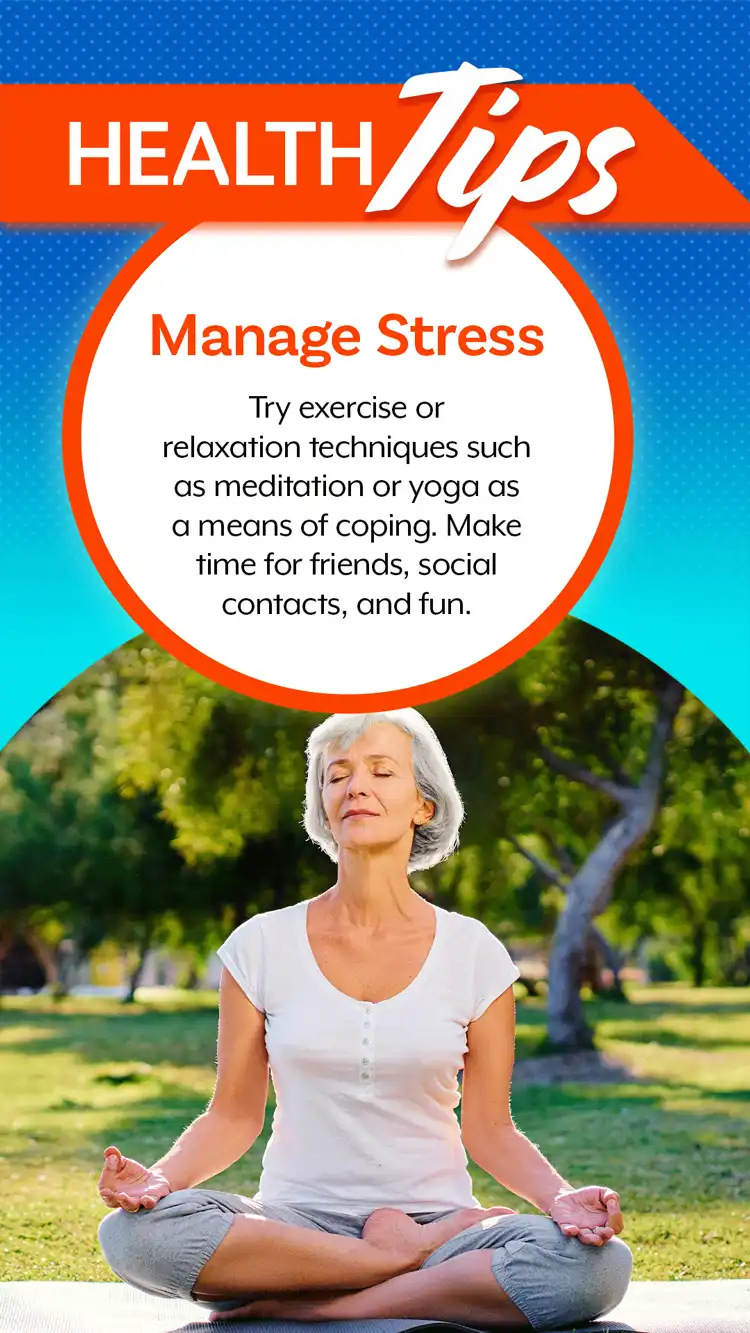 Health Tips  Manage Stress