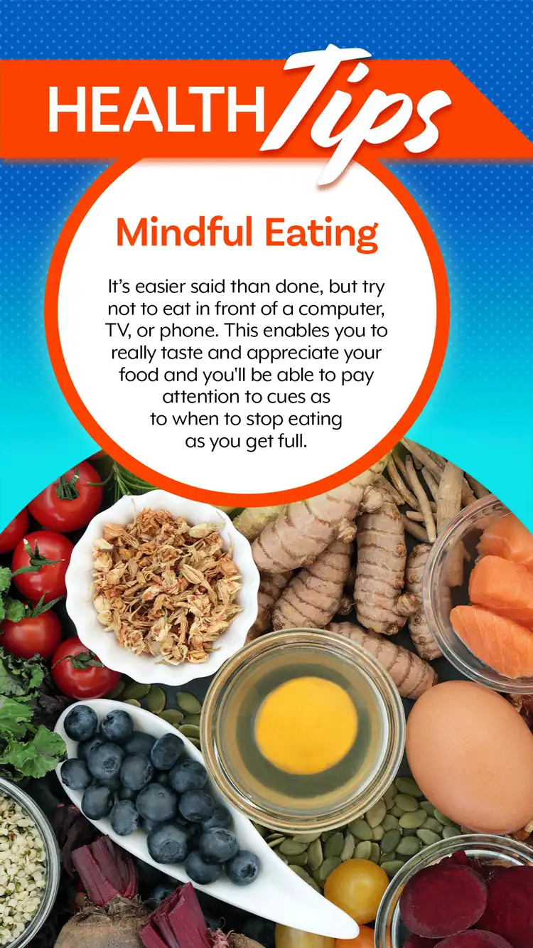 Health Tips  Mindful Eating