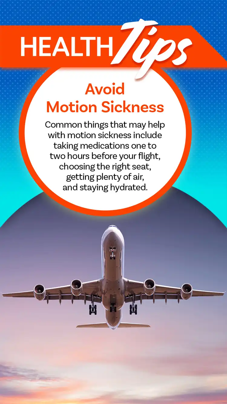 Health Tips  Motion Sickness
