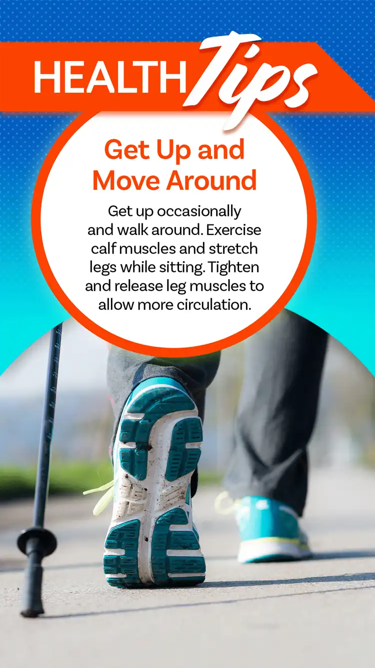 Health Tips  Move Around