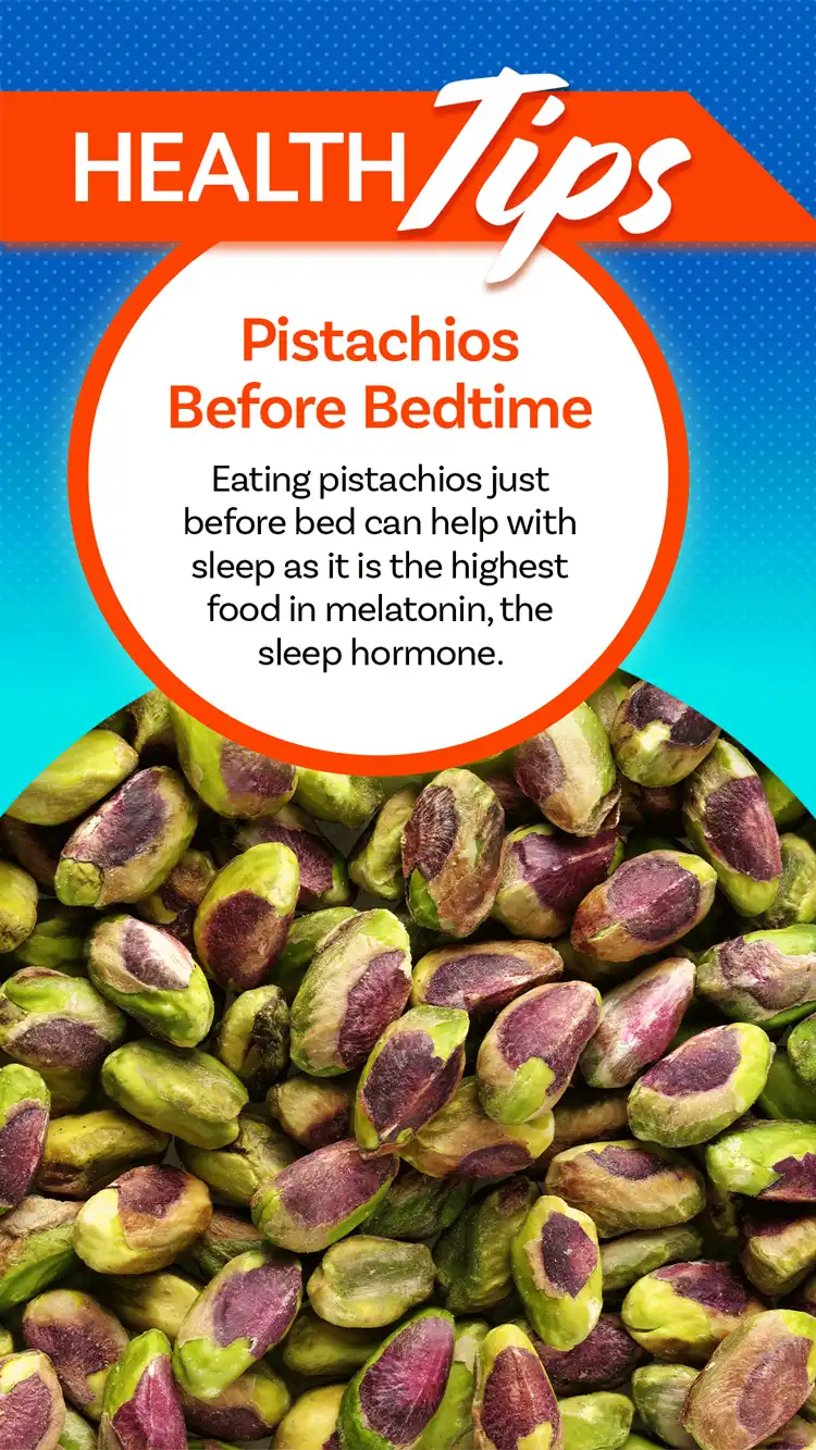 Health Tips  Pistachios