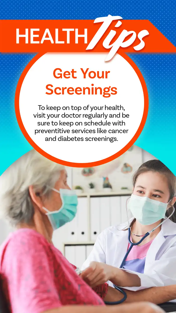 Health Tips  Screenings