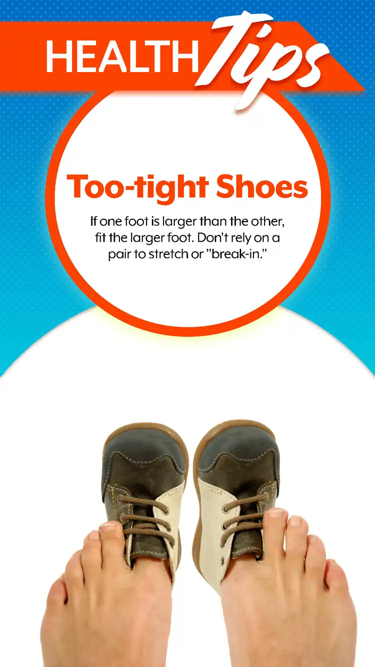 Health Tips  Tight Shoes