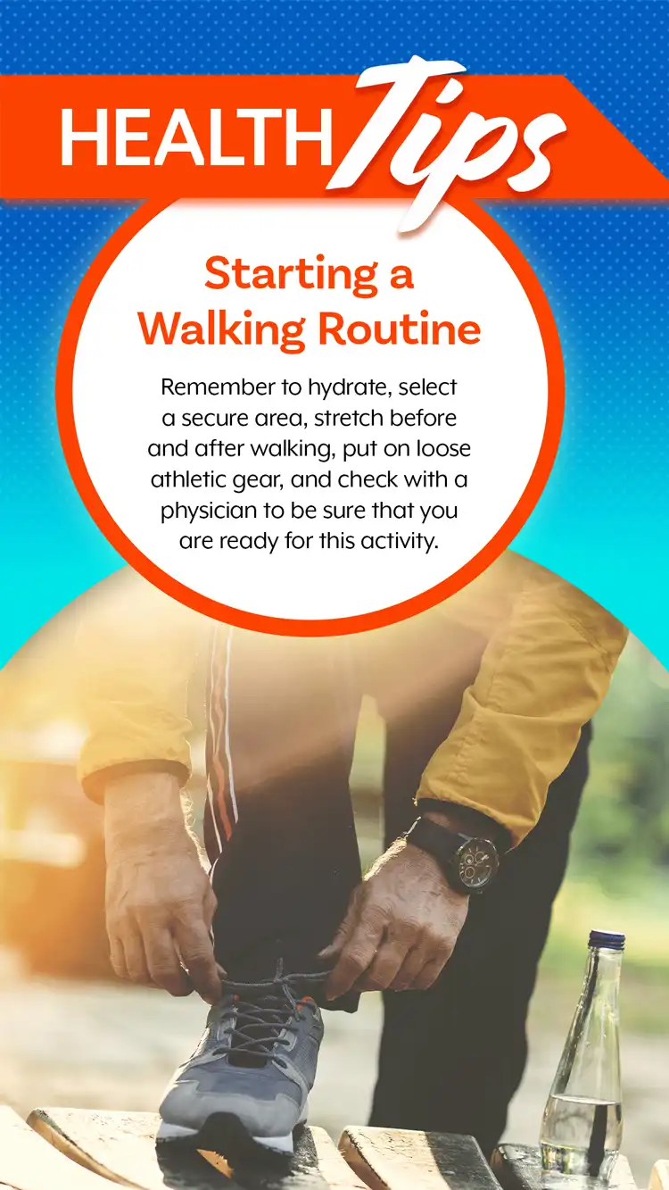 Health Tips  Walking Routine