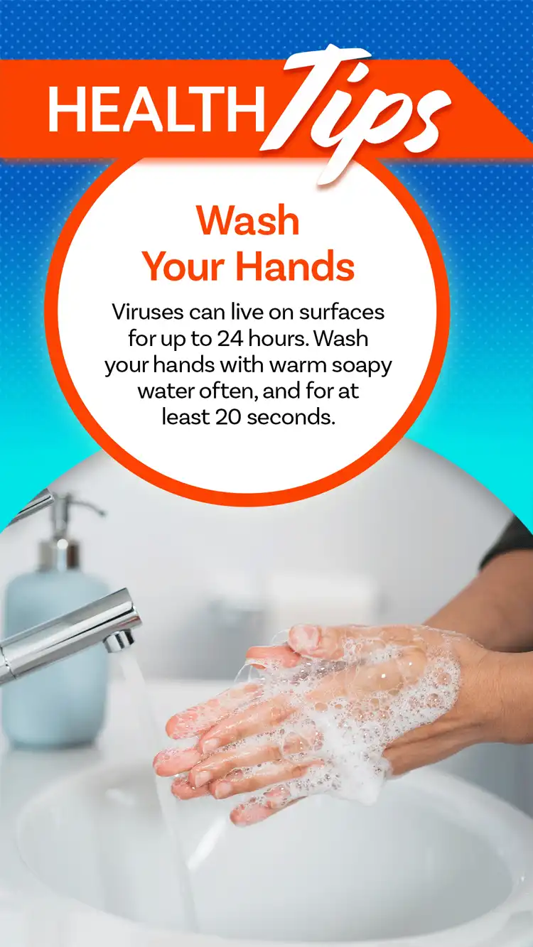 Health Tips  Wash Hands