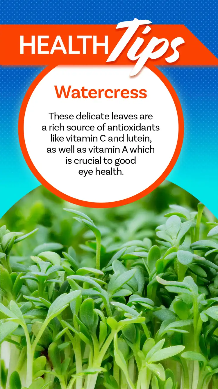 Health Tips  Watercress