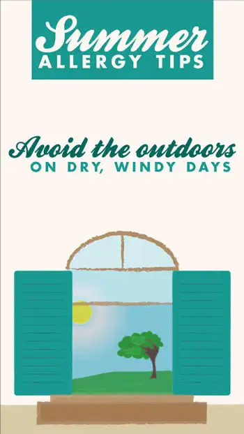 Summer Allergies  Avoid Outdoors