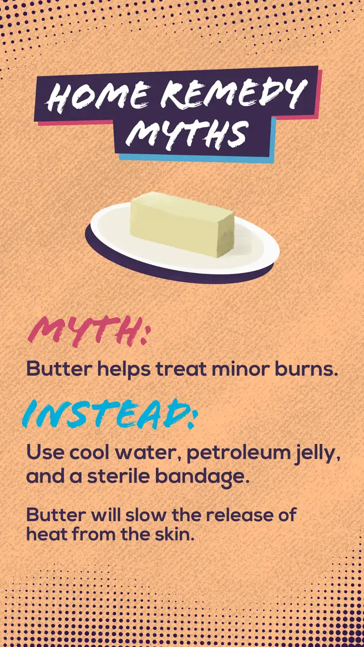 Pharmacy Home Remedy Myths Butter