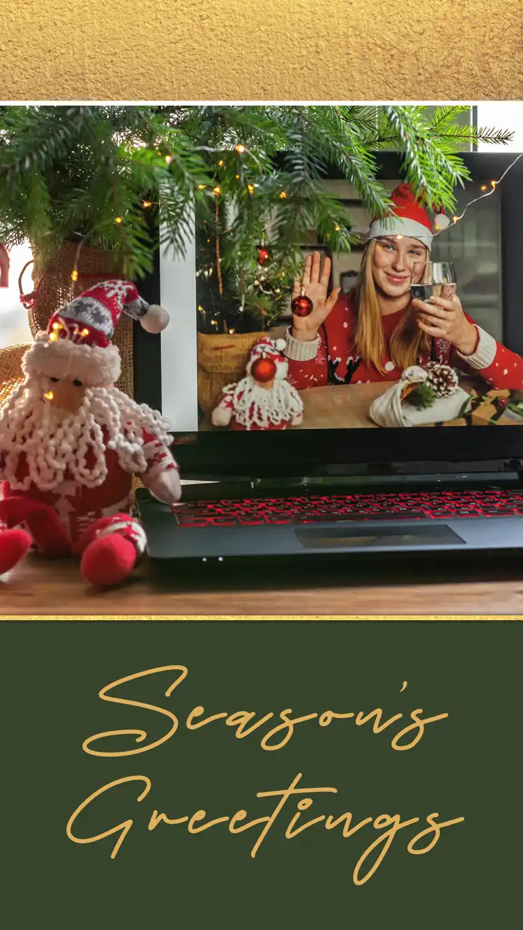 COVID Holiday Seasons Greetings