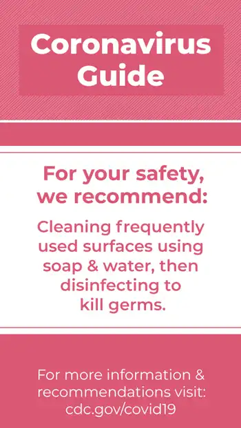 Coronavirus Guide  Clean Frequently Used