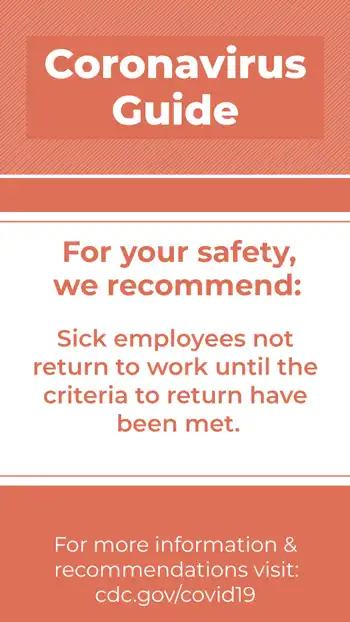 Coronavirus Guide  Sick Employees