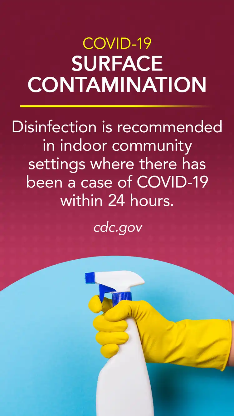 Covid Surface Contamination Disinfection