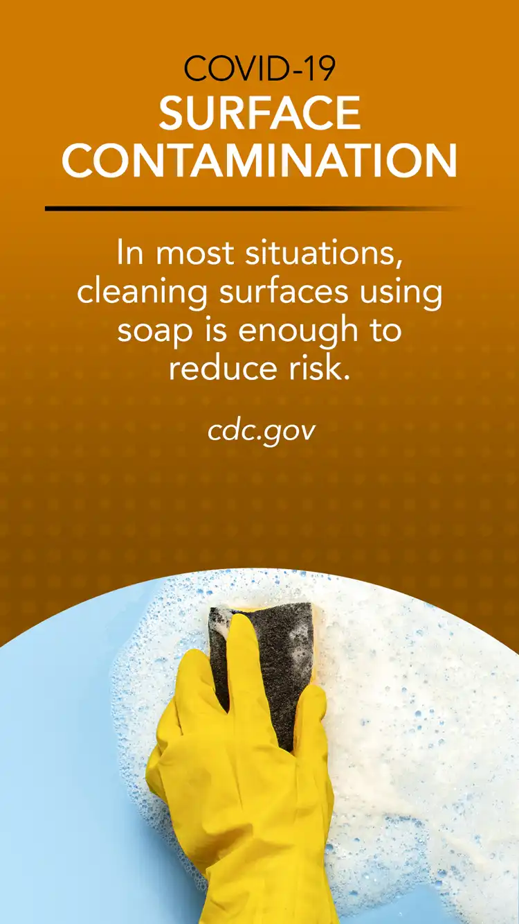 Covid Surface Contamination Soap