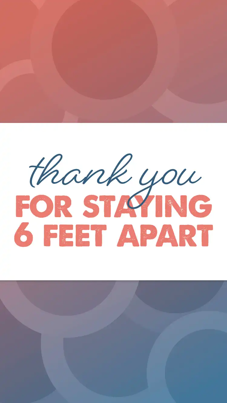 Covid  Thanks  Distancing