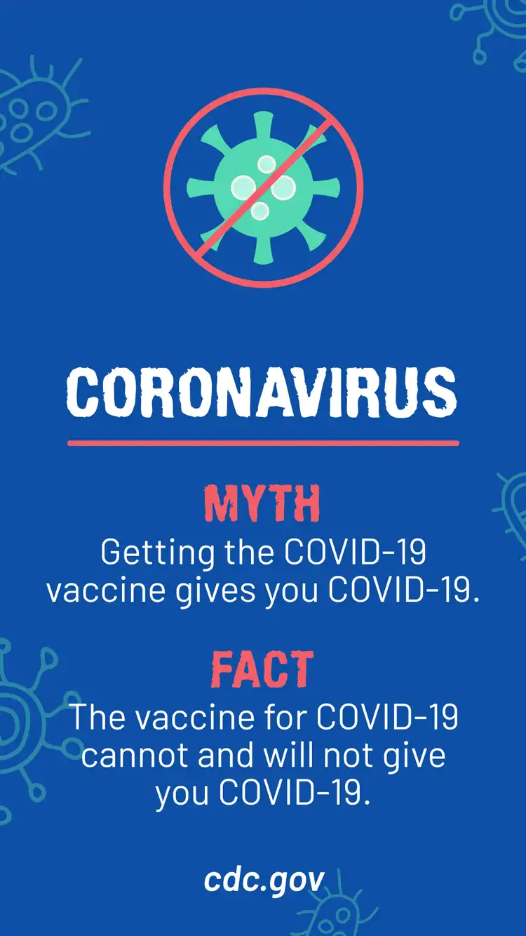 Myths Facts  Vaccine Gives