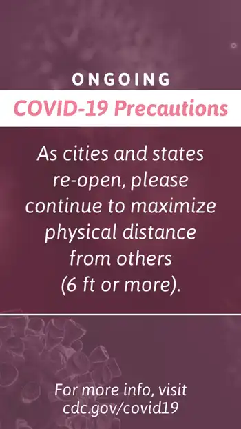 Ongoing Precautions  Physical Distance