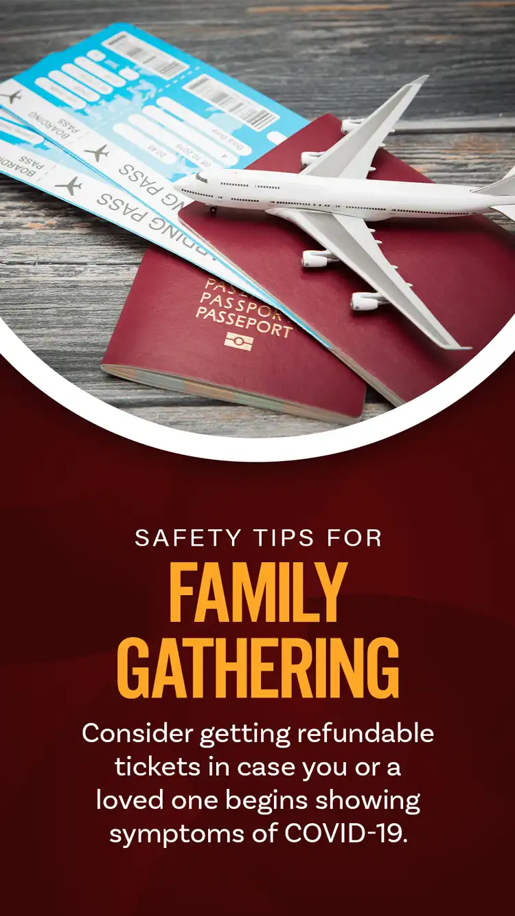 Safe Gathering  Travel Refund