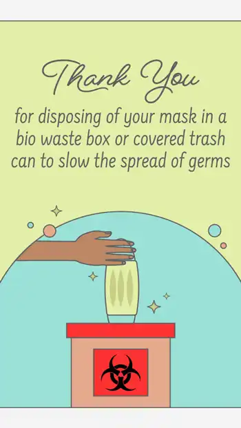Thank You Customers  Dispose Mask