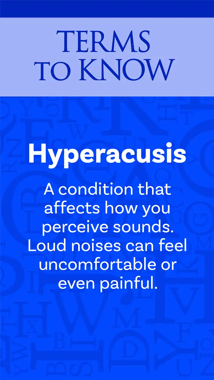 Ear Health  Terms Hyperacusis
