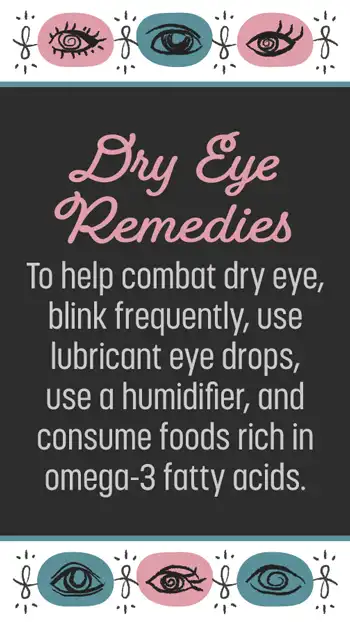 Ophthalmology  Info  Dry Eye Remedies