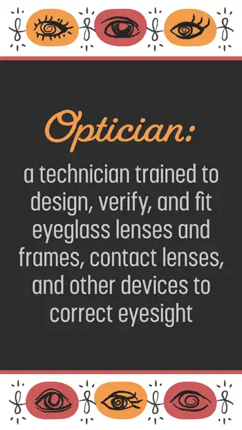 Ophthalmology  Info  Optician