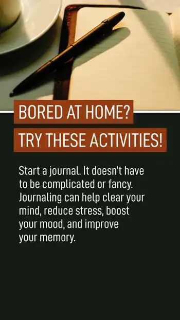 Bored At Home  Journal