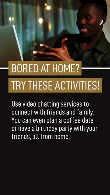 Bored At Home  Video Chat