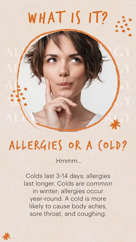 Allergies  Allergyor Cold