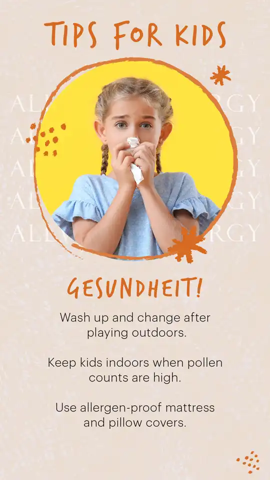 Allergies  Tips For Kids