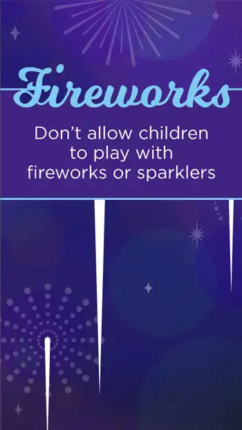 Fireworks  Dont Allow Children