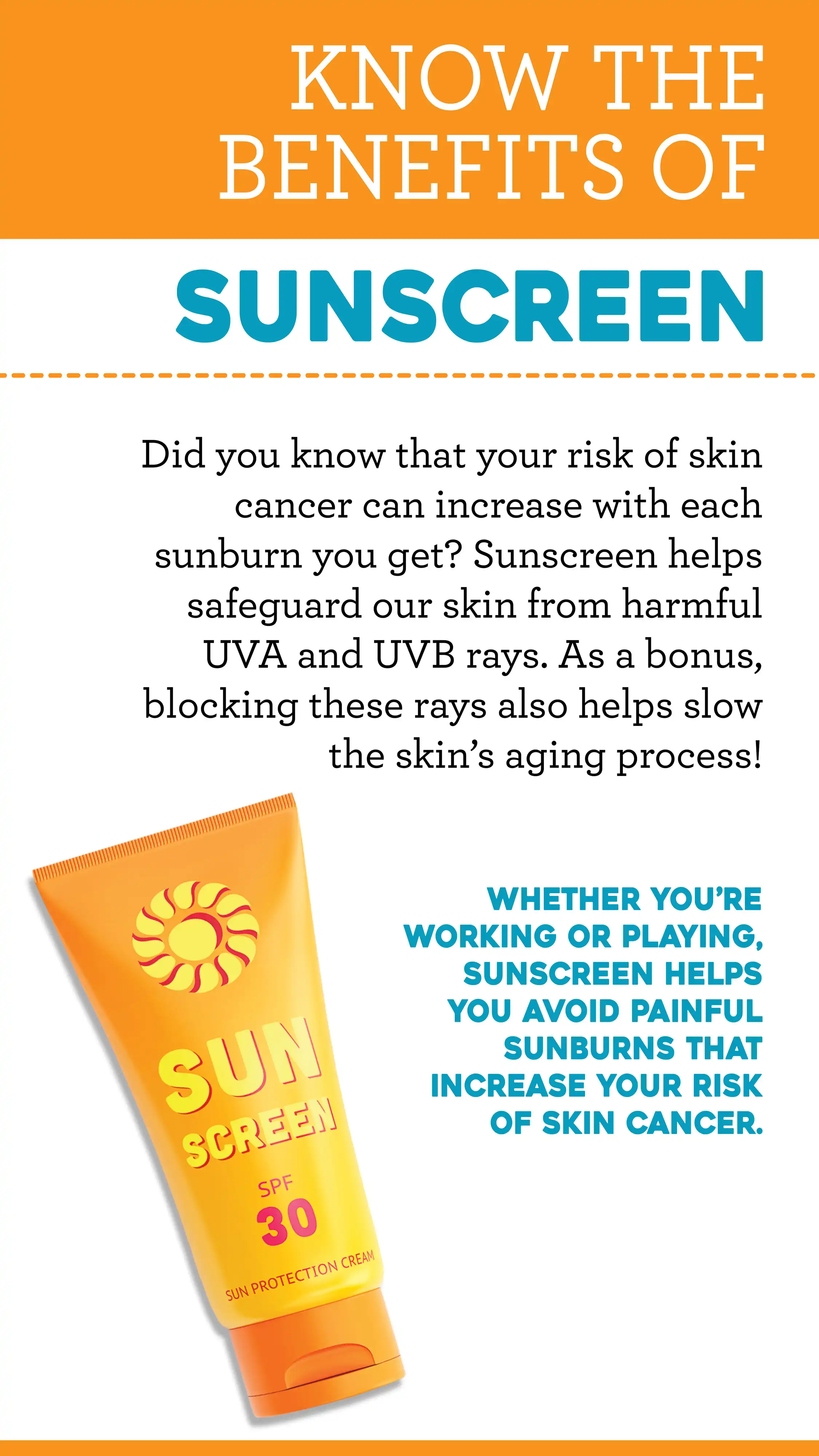 Skin Cancer Awareness  Sunscreen