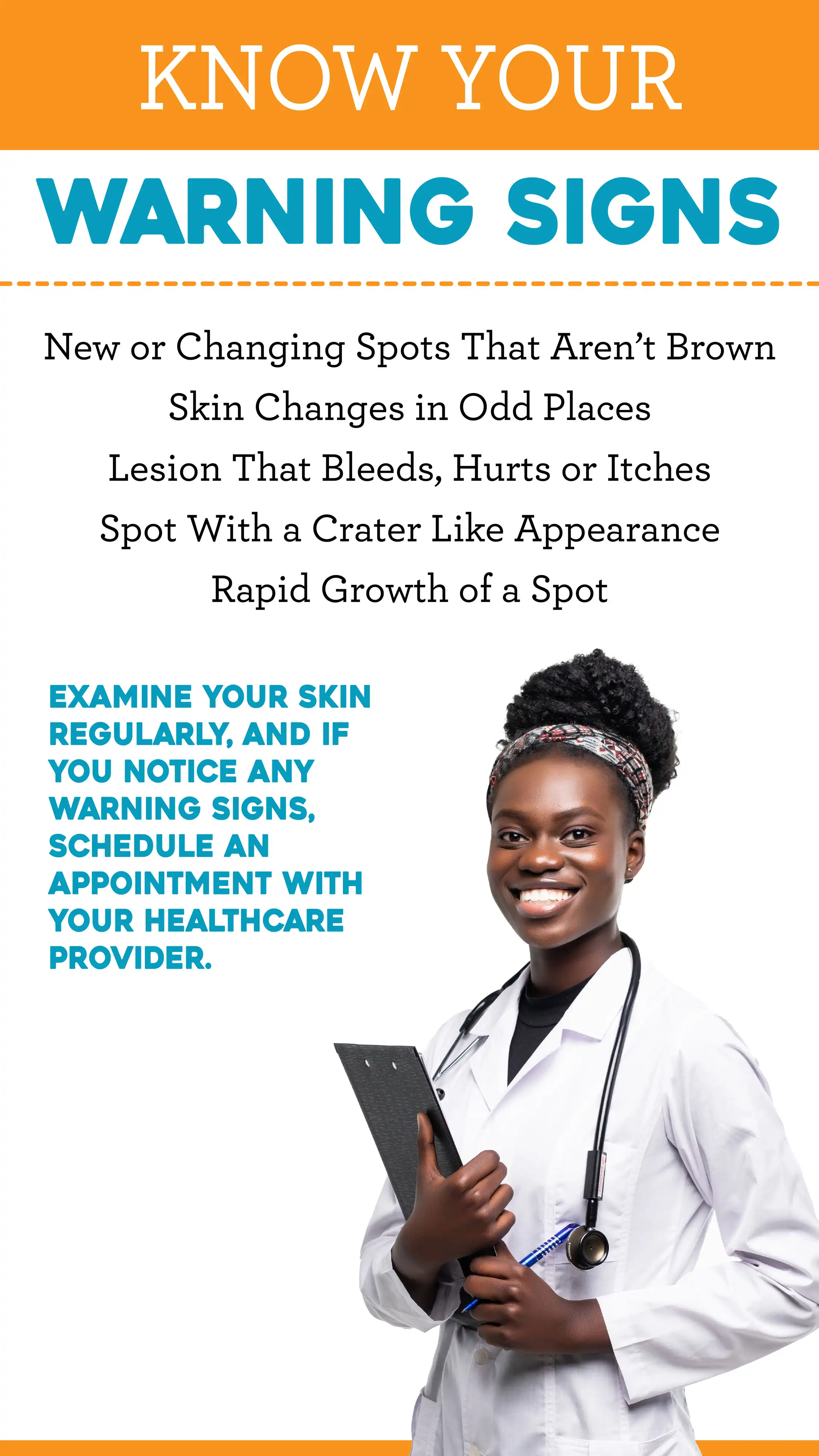 Skin Cancer Awareness  Warning Signs