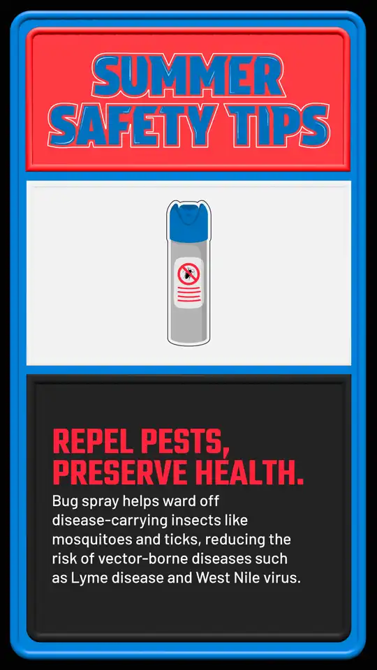 Summer Safety  Bug Spray