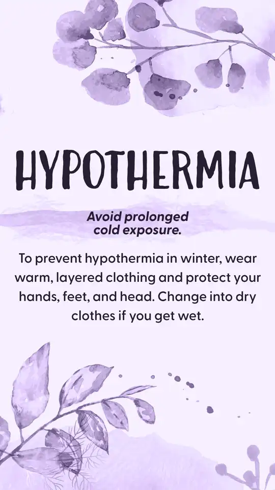 Winter  Hypothermia