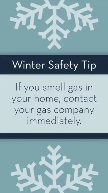 Winter  Smell Gas