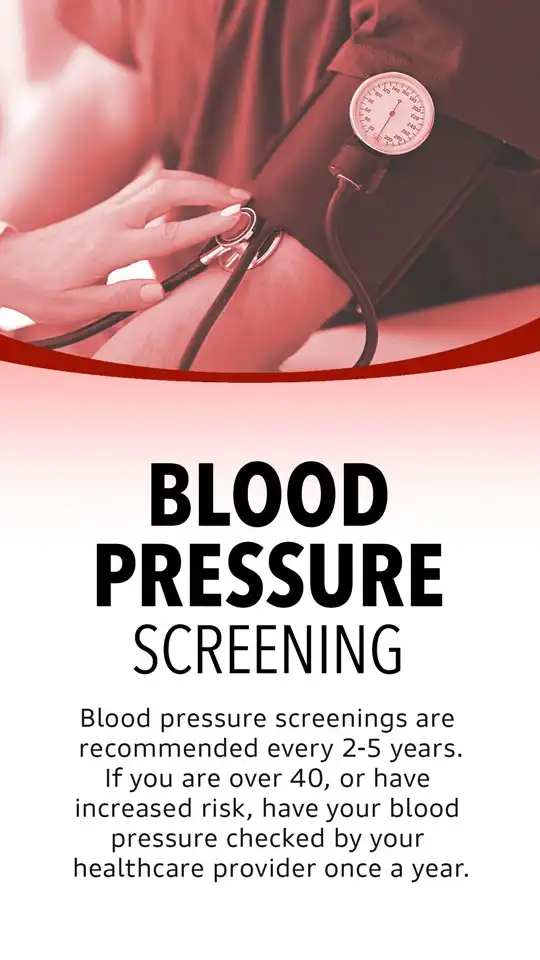 Preventative HC  Blood Pressure
