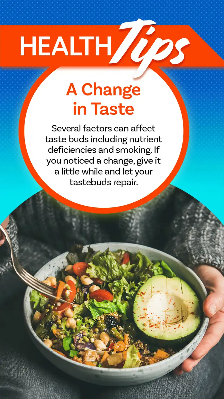 Health Tips  Change Taste