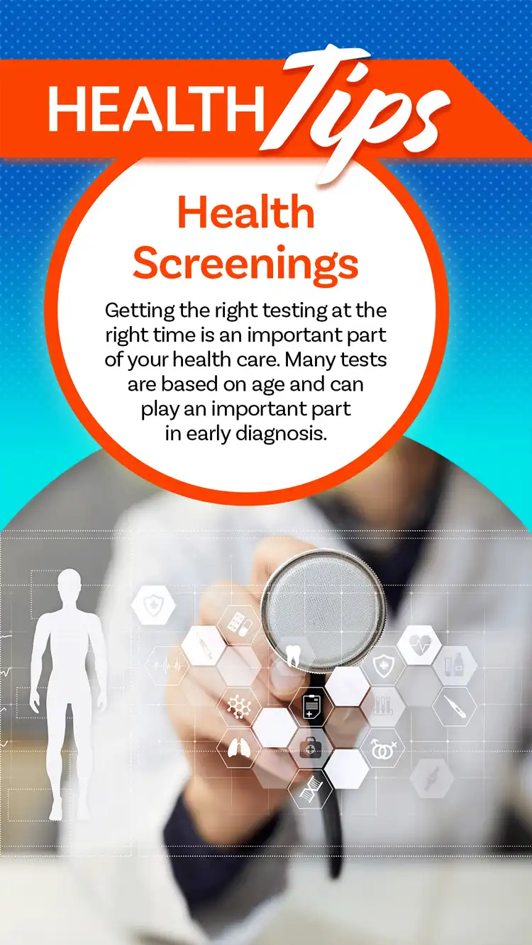 Health Tips  Health Screening