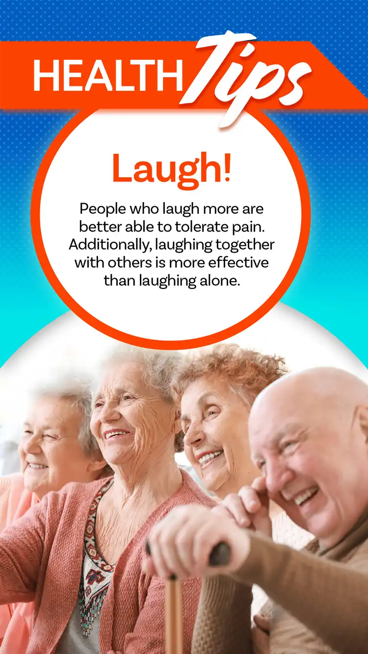 Health Tips  Laugh
