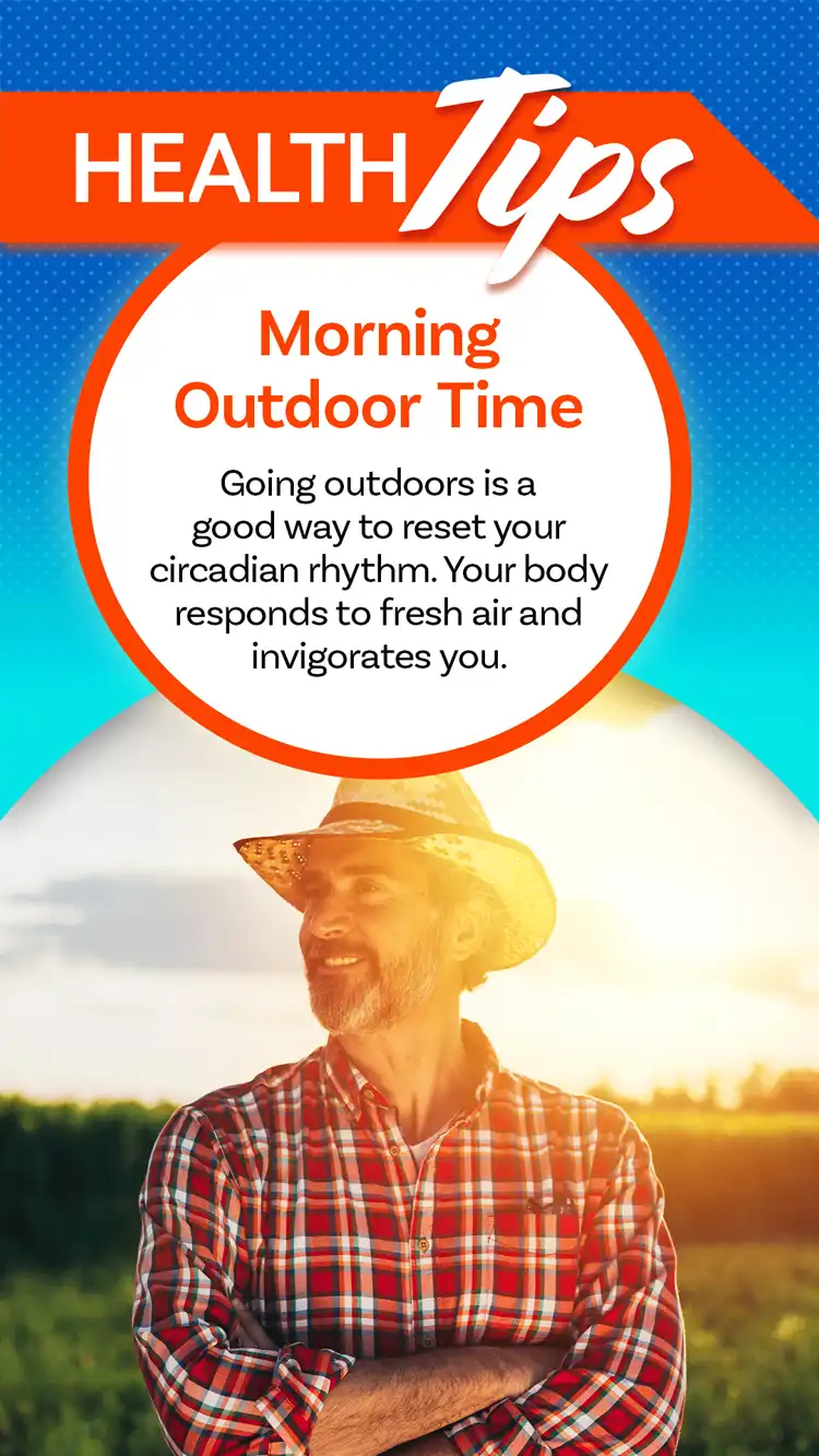Health Tips  Morning Outdoors