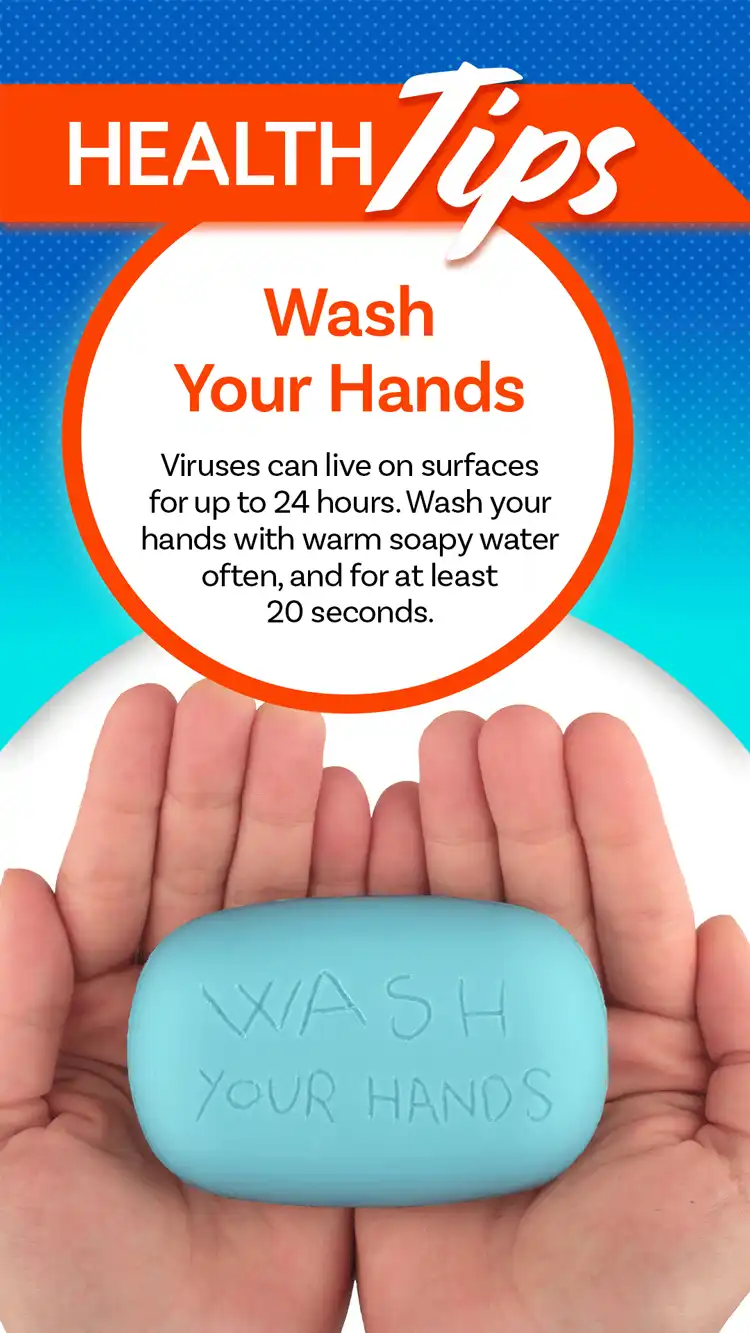 Health Tips  Wash Hands