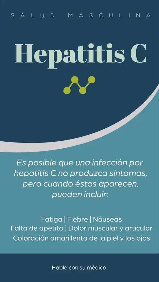 Mens Health SPANISH  Hepatitis C Symptoms