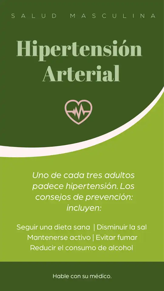 Mens Health SPANISH  High Blood Pressure