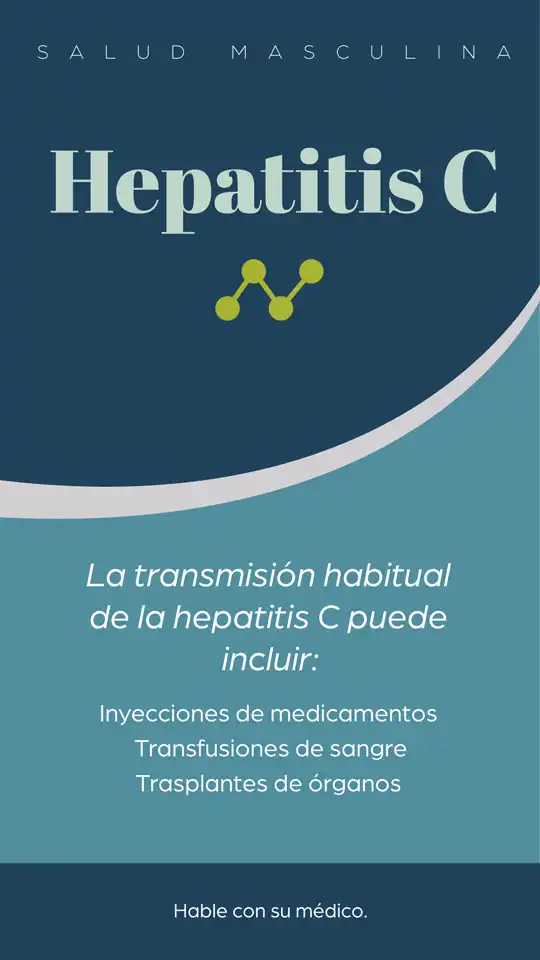 Mens Health SPANISH  Transmitting Hepatitis C